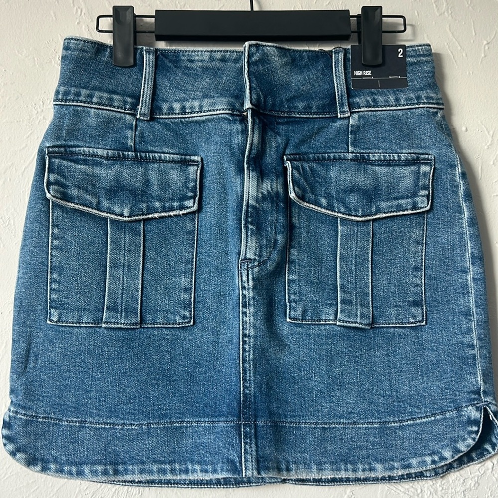 Express Denim Skirt